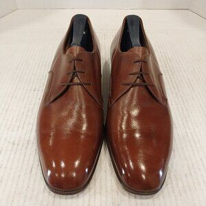 BALLY men's shoes size 9 M brown Derby.